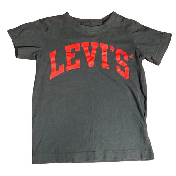 Levi's Other - Navy/Red Tee w/ Brand Logo